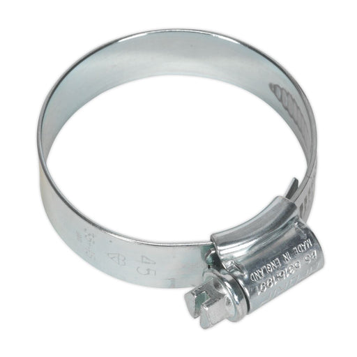 Sealey HI-GRIP Hose Clip Zinc Plated 35-45mm Pack of 20 HCJ245 Sealey  - Dynamic Drive