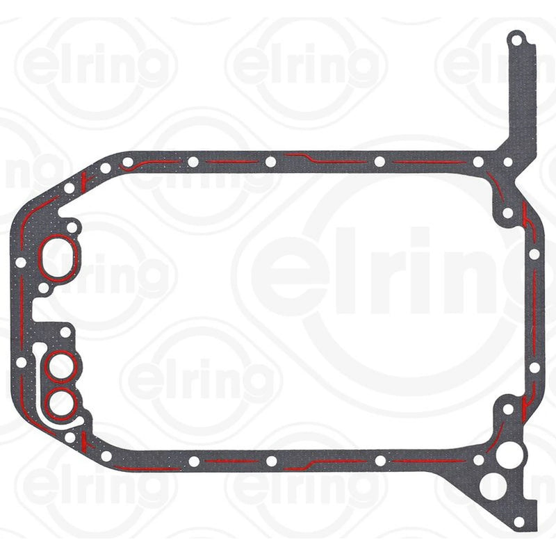 Elring Oil Sump Gasket Wide Thick fits Audi 80 B4 1991-1996 2.6 2.8