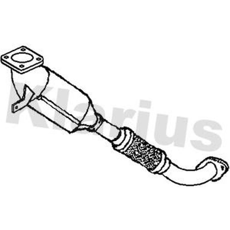Klarius Catalyst Type Approved With Pipe Front fits Ford Focus I 2001-2004 1.8