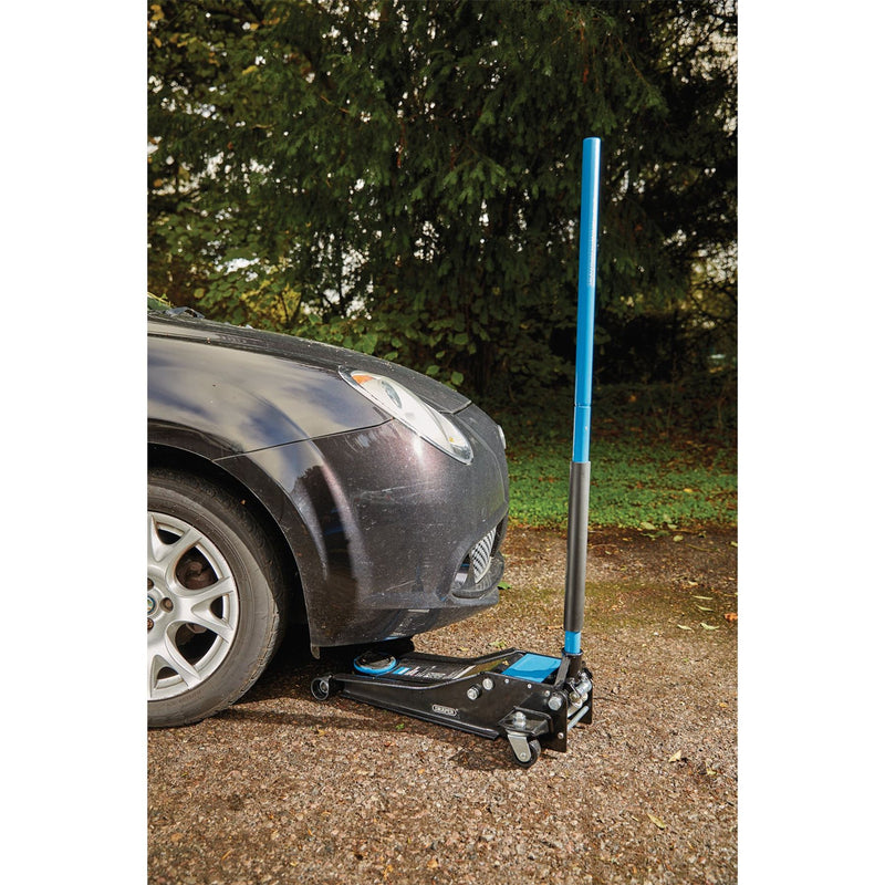 Draper Trolley Jack, 3 Tonne, Blue 28481 Draper - Dynamic Drive