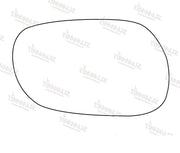 Summit Stick-On Standard Mirror Glass fits Mitsubishi Carisma 95 on RHS Summit - Bars 4 Cars