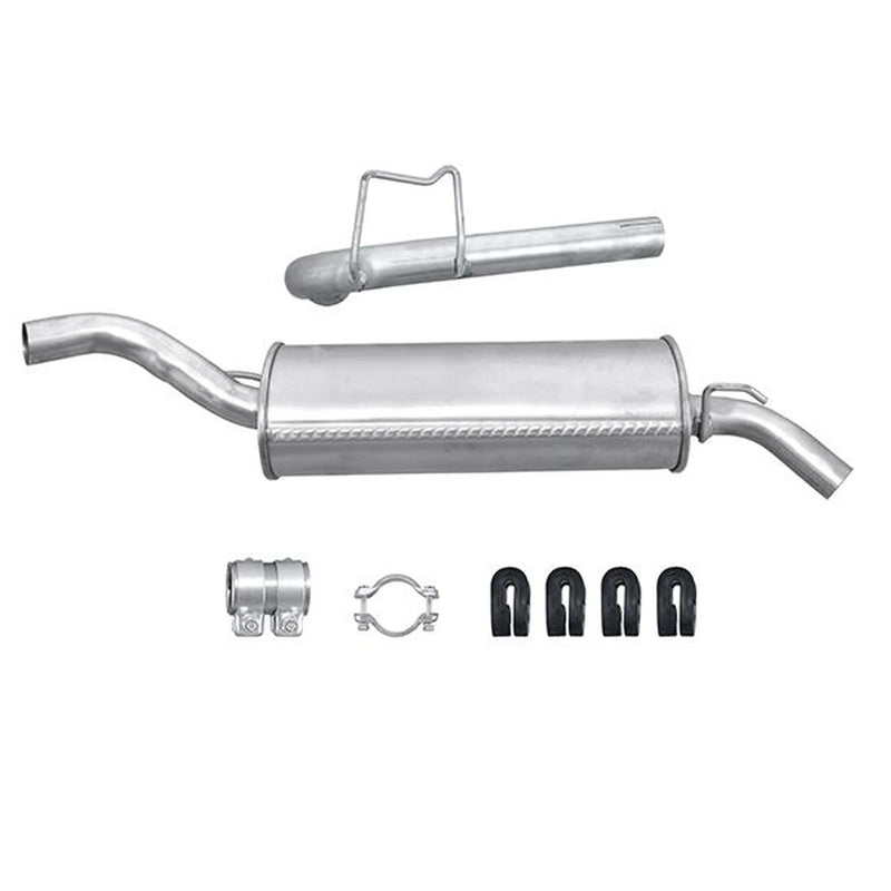 Hella End Silencer Rear fits Renault Clio 1998-2005 1.4