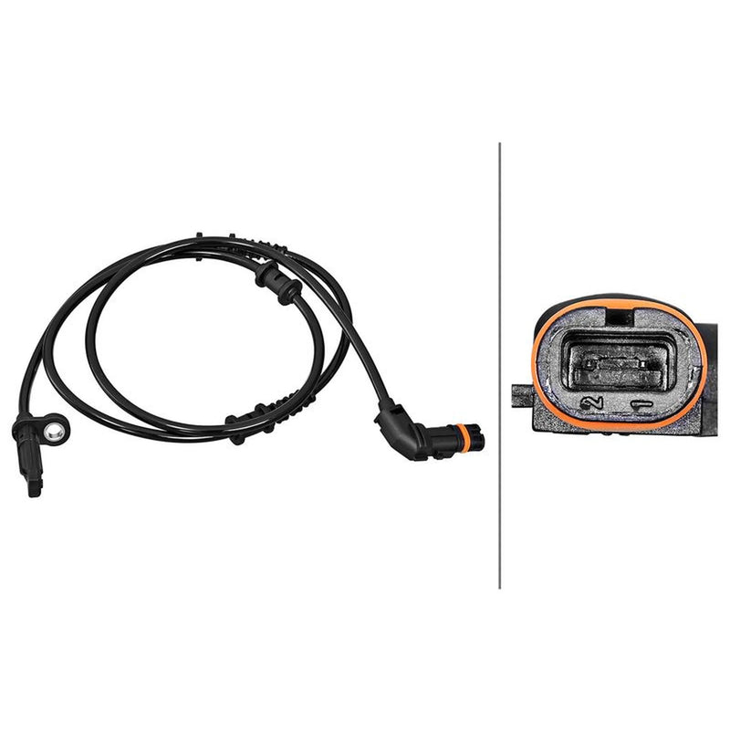 Hella ABS Wheel Speed Sensor Front fits Mercedes-Benz Gl-Class 2012-2015