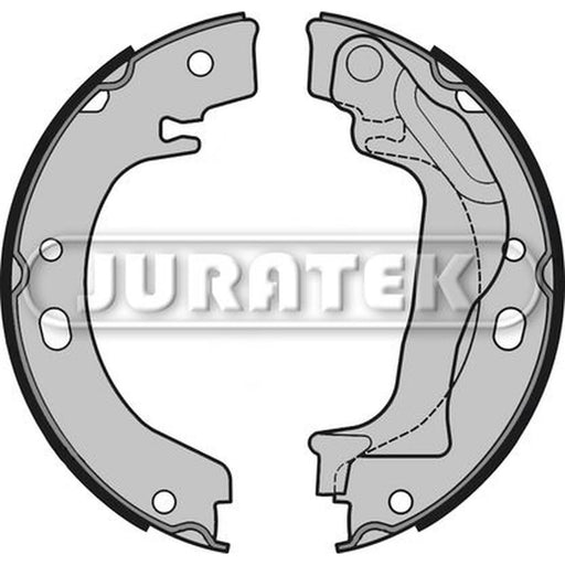 Juratek Brake Shoe Set Axle Kit Rear fits Toyota Corolla 2001-2014