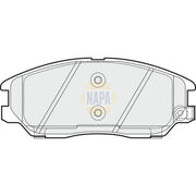 NAPA Front Brake Pad Set fits Hyundai Terracan 2003-2006 2.9