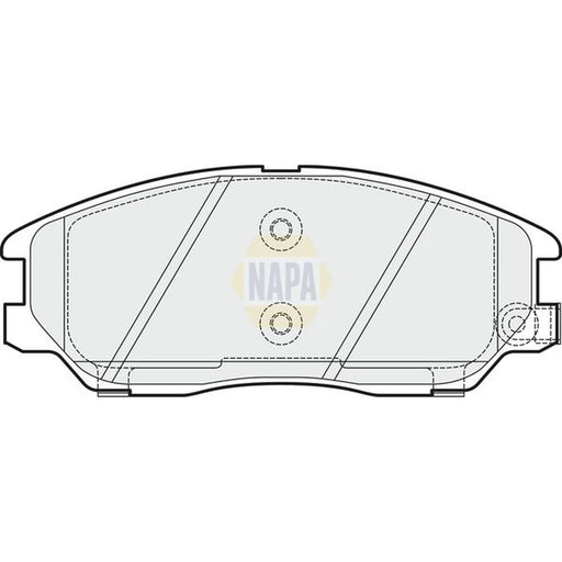 NAPA Front Brake Pad Set NBP1878