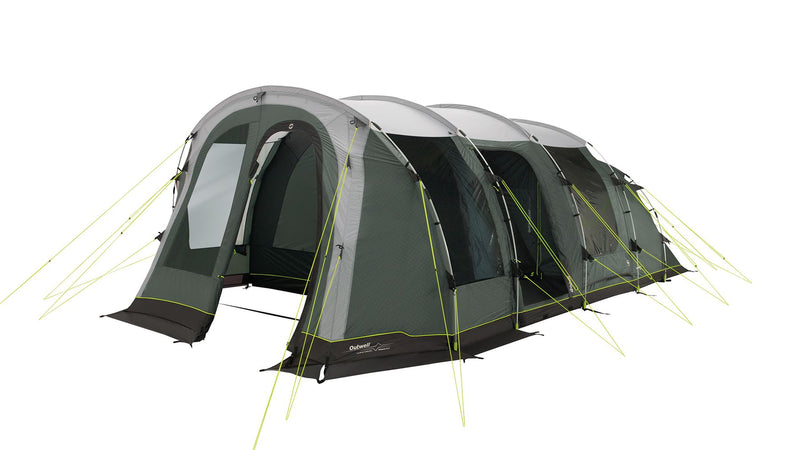Outwell Phoenix 6+2 Pole Tent Green 8 Person Outwell - Dynamic Drive