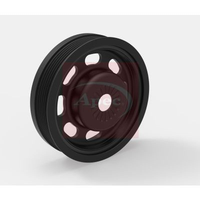 Apec Crank Shaft Belt Pulley fits Audi A1 2012-2018 1.4