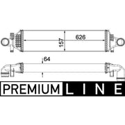Mahle Intercooler (Charge Air Cooler) CI 480 000P