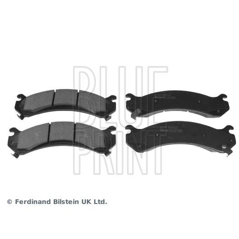 Blue Print Front Brake Pad Set fits Hummer H2 Closed Off-Road Vehicle 2003-2004