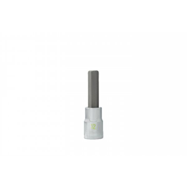 Carlyle Tools 1/2Dr 12mm Hex Bit Socket 80mm Long - image 1
