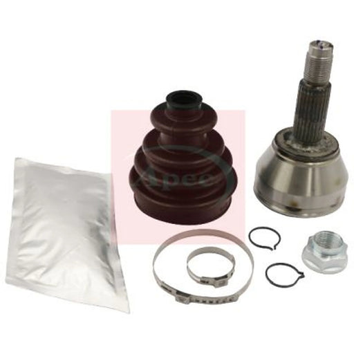 Apec CV Axle Shaft Assembly Wheel Side ACV1040