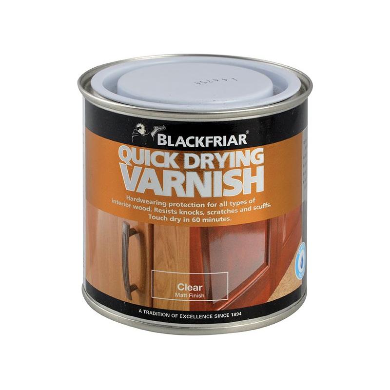 Blackfriar Quick Drying Duratough Interior Varnish Clear Matt 500ml Blackfriar - NN4 Online
