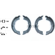 Textar Parking Brake Shoe Set 91075300