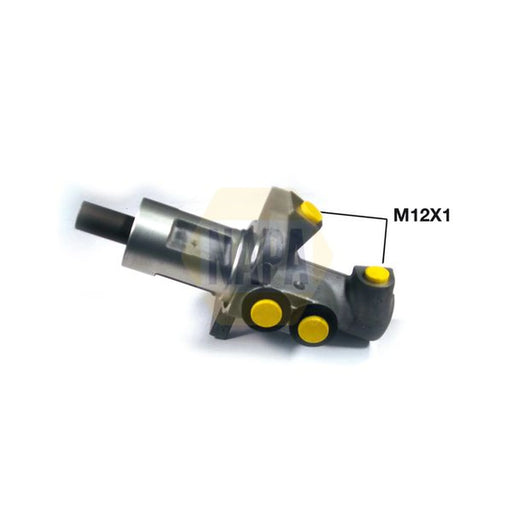 NAPA Brake Master Cylinder Hydraulic Assembly fits Audi A4 B6 2000-2005
