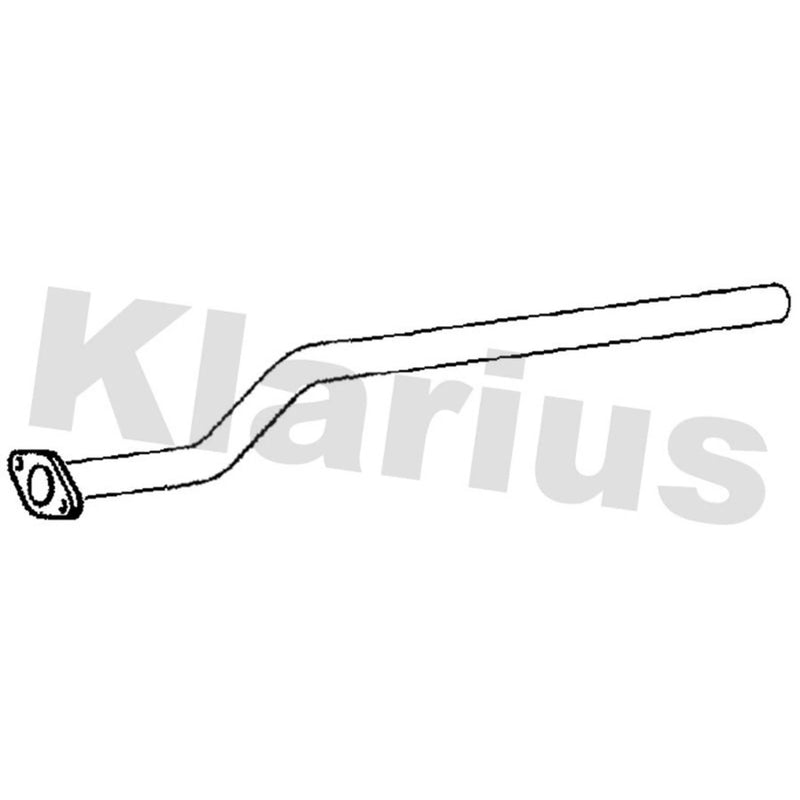 Klarius Box With Tail Pipe fits VW Tiguan 2007-2018 1.4