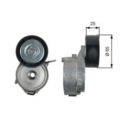 Gates Auxiliary Belt Tensioner T39211