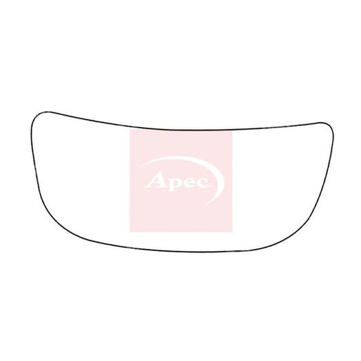 Apec Exterior Wing Mirror Glass Right AMS2737