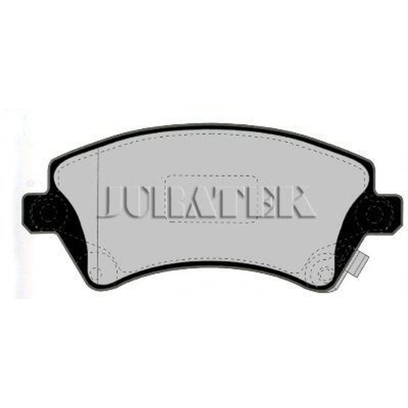 Juratek Front Brake Pad Set fits Toyota Corolla 2001-2008 1.4 1.6 1.8 2.0