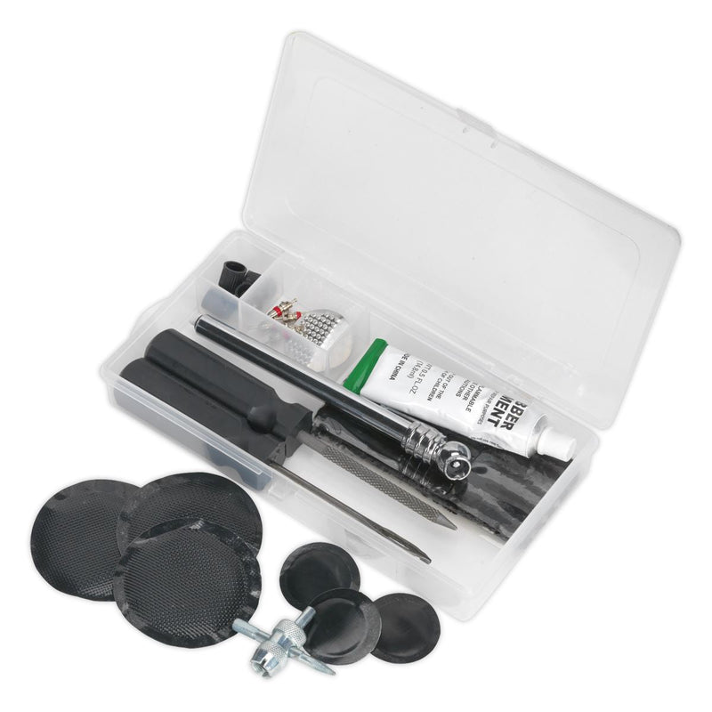 Sealey Temporary Puncture Repair & Service Kit TST09 Sealey - Dynamic Drive