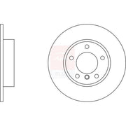 Apec Front Brake Solid Discs & Pads fits BMW 3 Compact 1996-2000