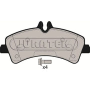 Juratek Rear Brake Pad Set fits Mercedes-Benz Sprinter 4,6-T 2006-2018