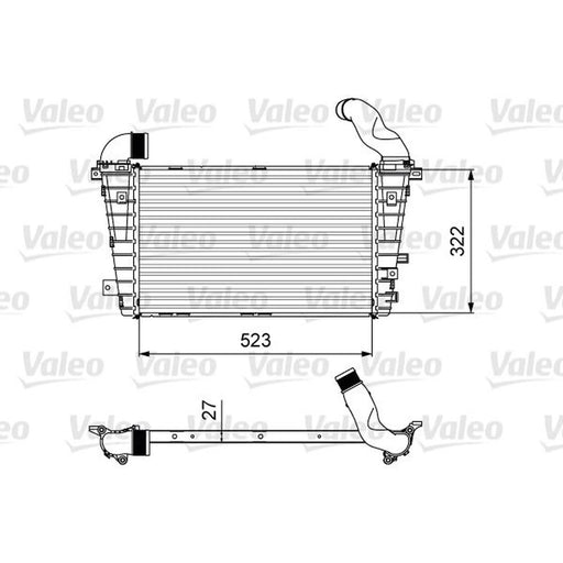 Valeo Intercooler (Charge Air Cooler) 818615
