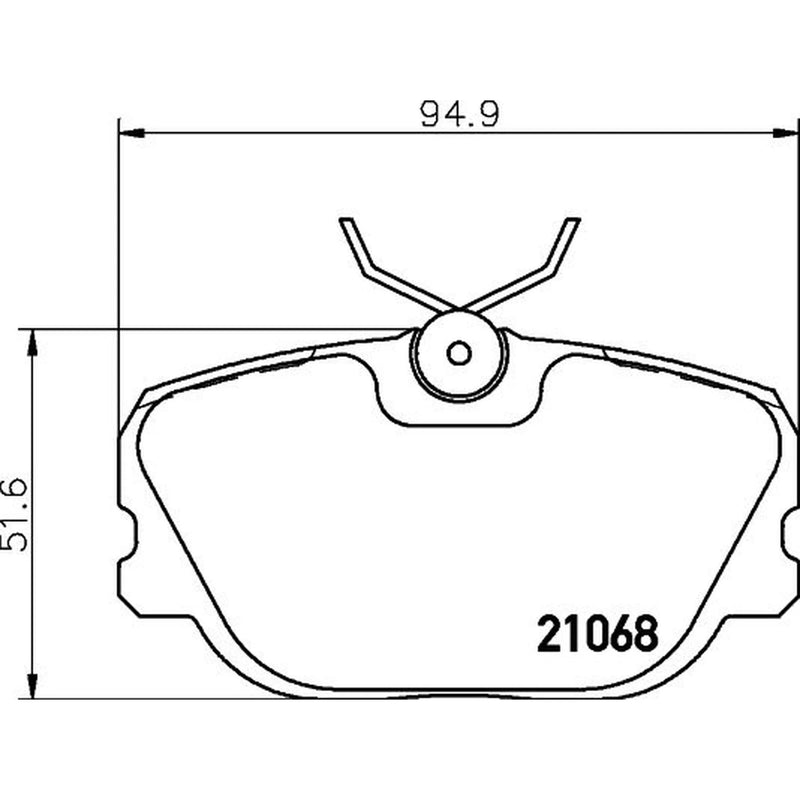 DON Front & Rear Brake Discs & Pads fits Saab 9000 1984-1998 2.0 2.3