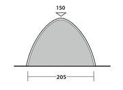 Outwell Free Standing inner Tent Black Outwell - Dynamic Drive