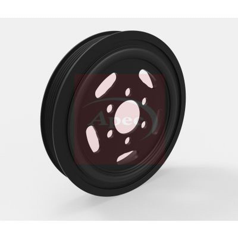 Apec Crank Shaft Belt Pulley fits Land Rover Discovery IV 2009-2018 2.7 3.0