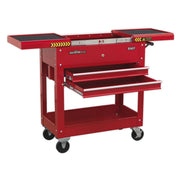 Sealey Mobile Tool & Parts Trolley Red AP705M Sealey - Dynamic Drive