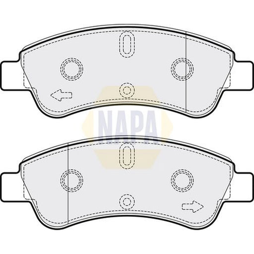 NAPA Front Brake Pad Set NBP1577