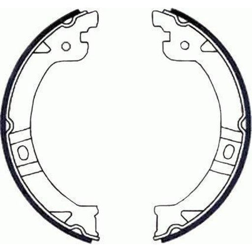 Mintex Parking Brake Shoe Set fits Chrysler Tacuma 1995-2001