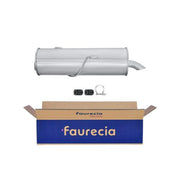 Hella End Silencer Rear fits Peugeot 206 1998-2012 1.4 1.6