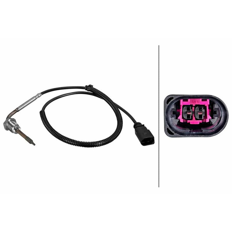 Hella Exhaust Gas Temperature Sensor before catalytic co fits Audi A6 Allroad C6
