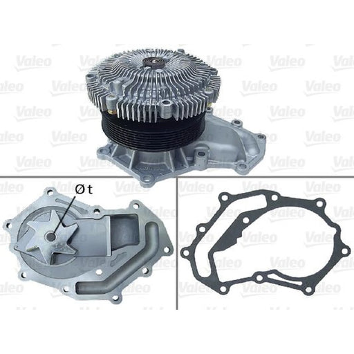 Valeo Engine Cooling Water Pump 506868