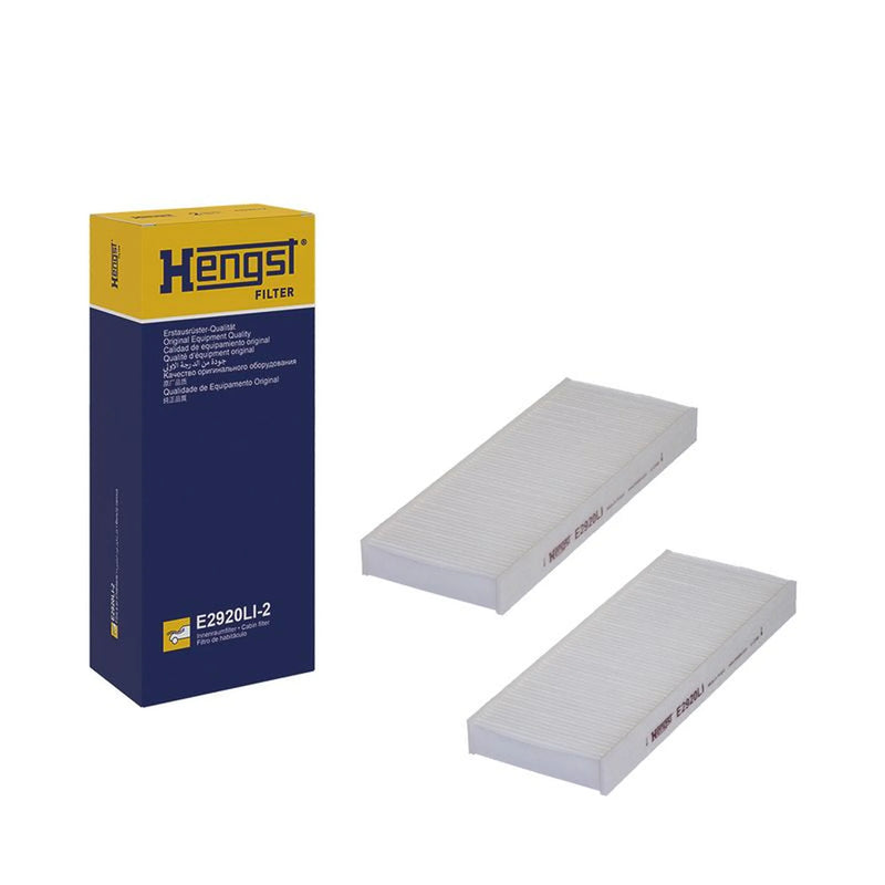 Hengst Cabin Air Filter (Pollen Filter) fits Nissan Navara NP300 2005-2007 2.5