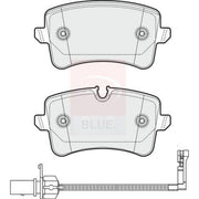 Apec Rear Brake Pad Set fits Audi A4 B8 2012-2015