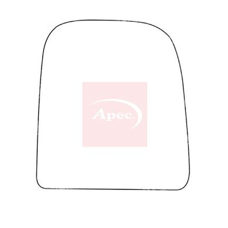 Apec Exterior Wing Mirror Glass Right fits Iveco Daily IV 2006-2011
