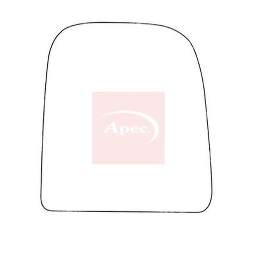 Apec Exterior Wing Mirror Glass Right AMS2830