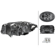 Hella Headlight Headlamp LED Right fits BMW 5 2009-2017