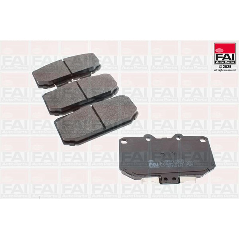 FAI Front Brake Pad Set fits Nissan Fairlady Z 1990-1995 3.0