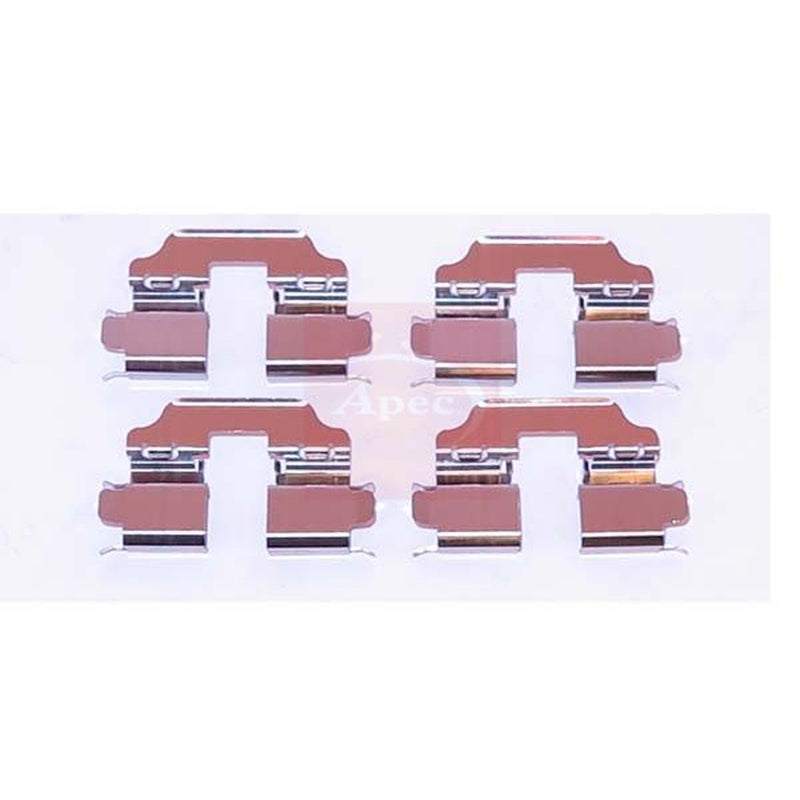 Apec Brake Pad Accessory Fitting Kit Rear fits Renault Fluence 2010 on