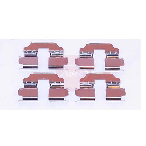 Apec Brake Pad Accessory Fitting Kit Rear fits Renault Fluence 2010 on