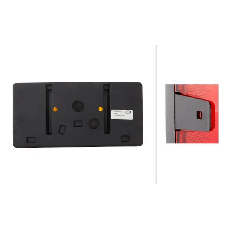 Hella Tail Light / Lamp R10W Right