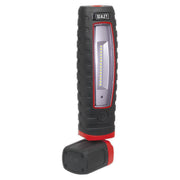 Sealey LED360 Cordless 360° 3W LED Rechargeable Inspection Lamp Black Li-ion Sealey  - Dynamic Drive