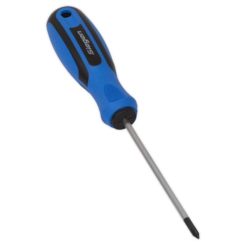 Sealey Screwdriver Phillips #0 x 75mm S01179 Siegen by Sealey - Dynamic Drive