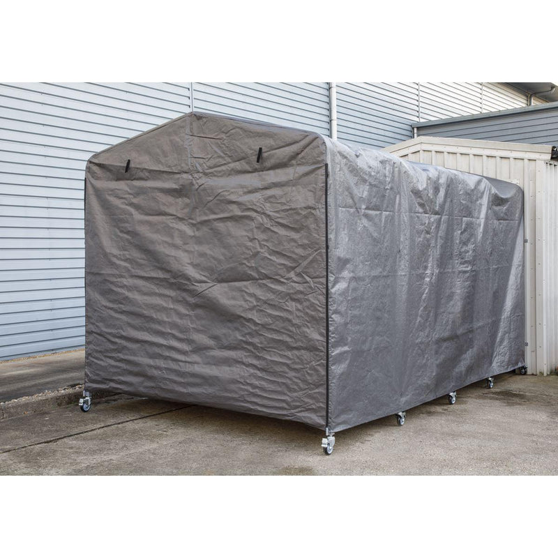 Sealey Extending Steel Garage Extension 2.5 x 4.5 x 2.5m FGE01 Sealey - Dynamic Drive