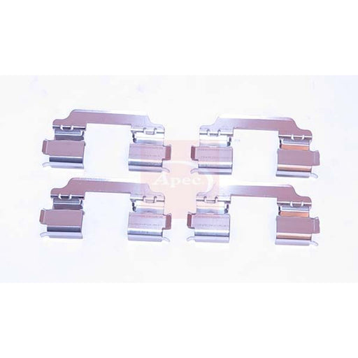 Apec Brake Pad Accessory Fitting Kit Front fits Fiat Sedici 2006-2014
