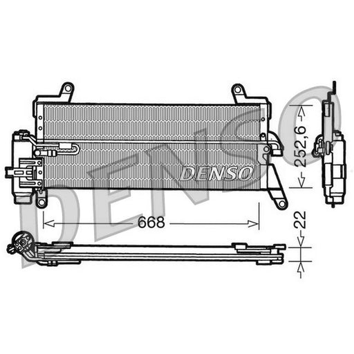 Denso Air Conditioning Condenser